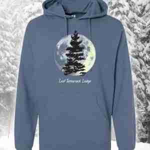 Lost Tamarack Lodge Moon Hoodie